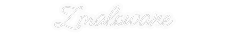 Personalizowany neon: Zmalowane