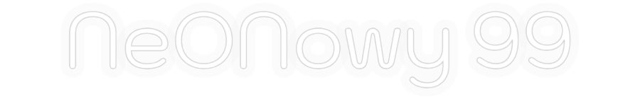 Personalizowany neon: NeONowy 99