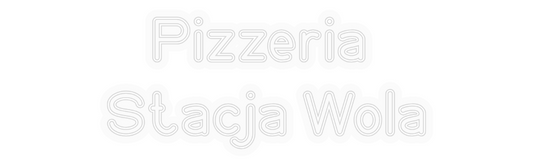 Personalizowany neon: Pizzeria
St...