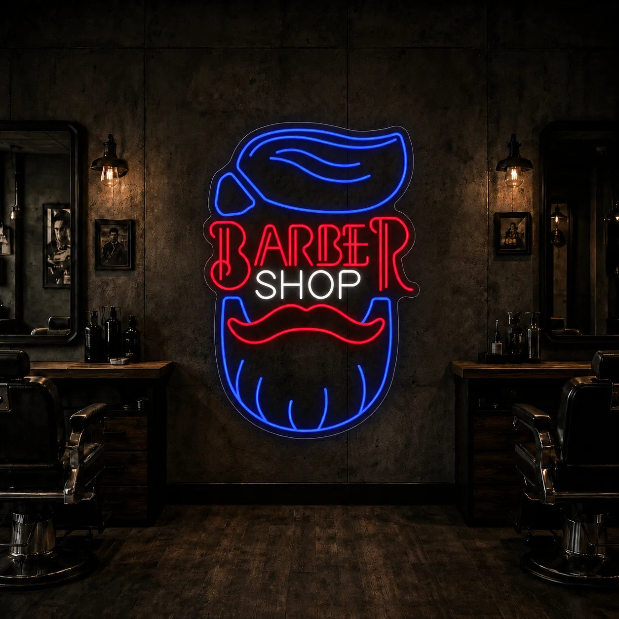 Neon Barber Shop