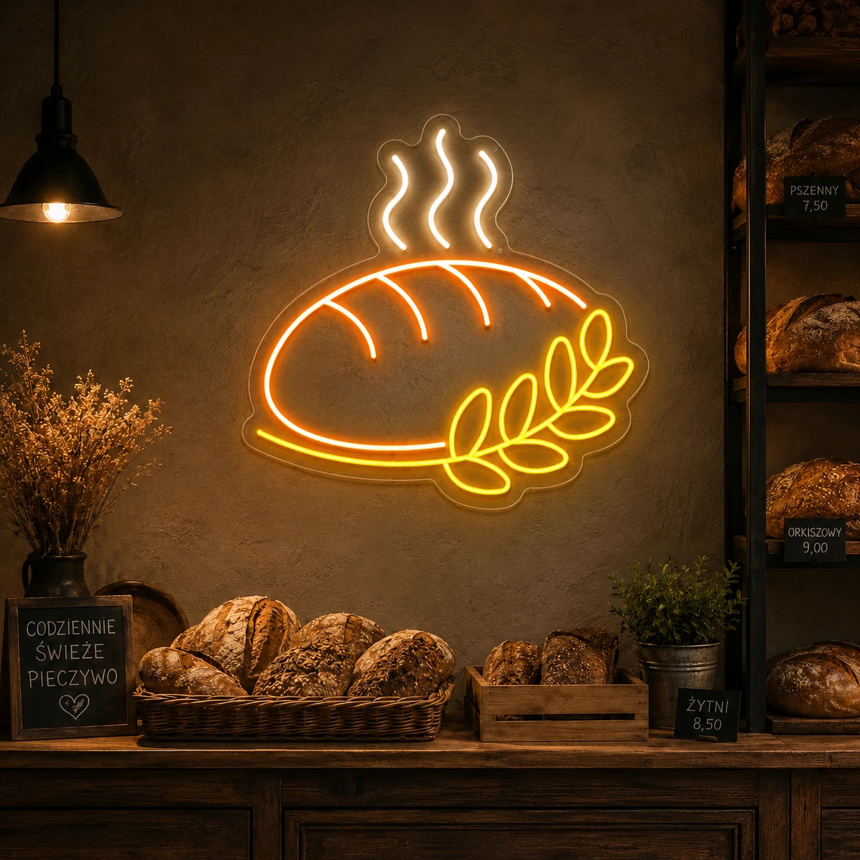 Neon Chleb