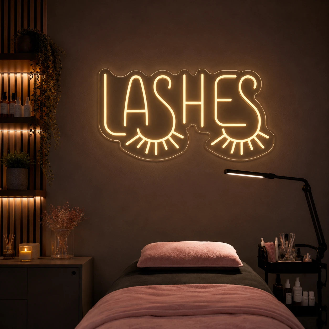 Neon "Lashes"