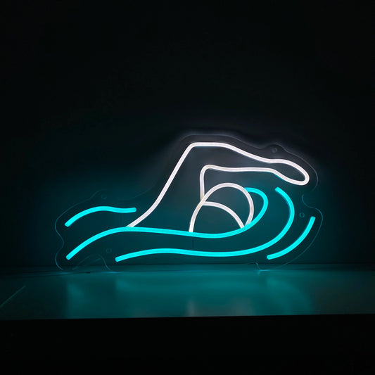 Neon pływak