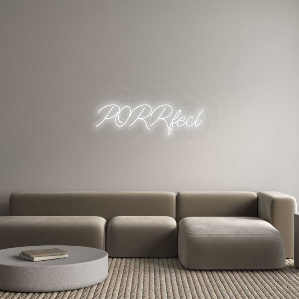 Personalizowany neon: PORRfect