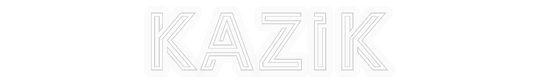 Personalizowany neon: KAZIK