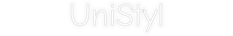 Personalizowany neon: UniStyl