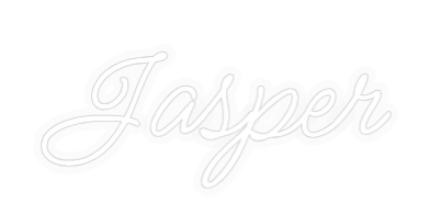 Personalizowany neon: Jasper