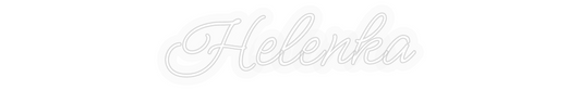 Personalizowany neon: Helenka