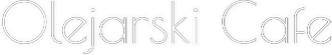Personalizowany neon: Olejarski Cafe