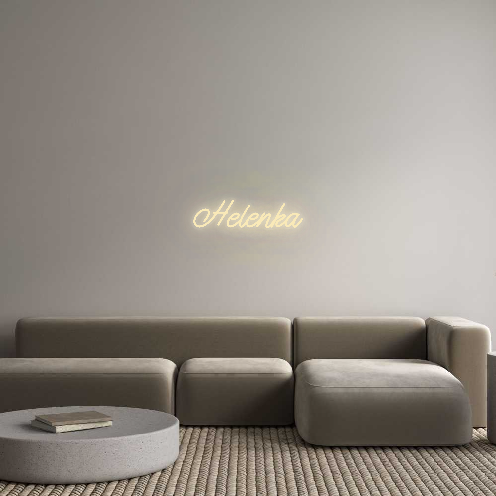 Personalizowany neon: Helenka