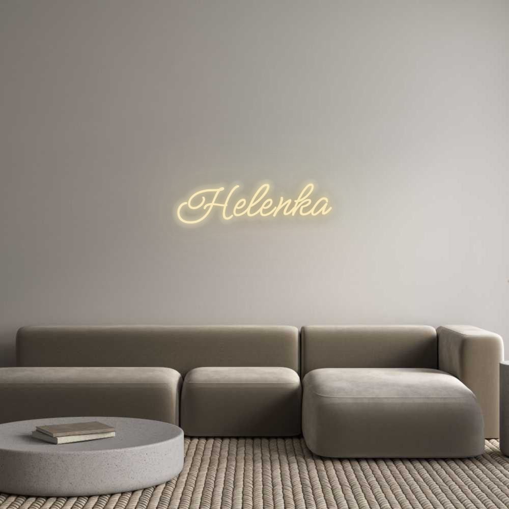 Personalizowany neon: Helenka