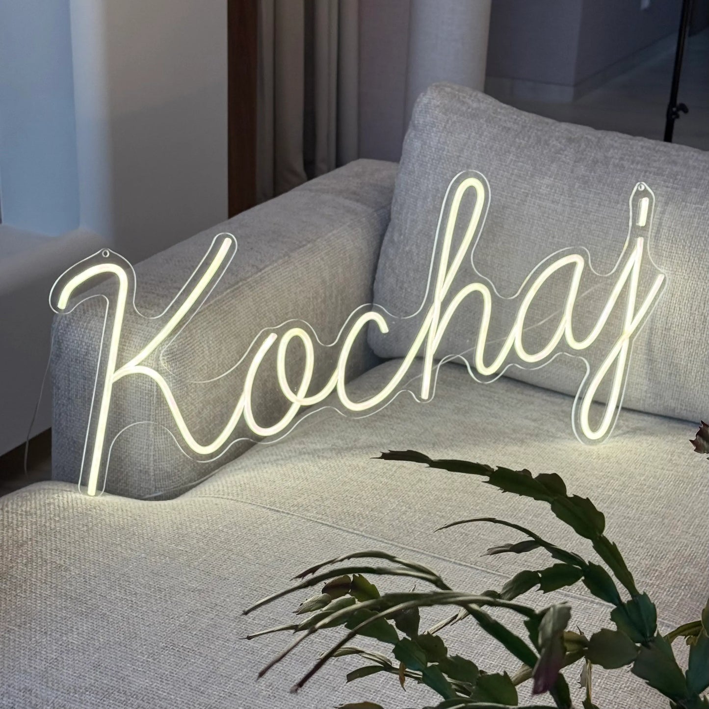 Neon "Kochaj"