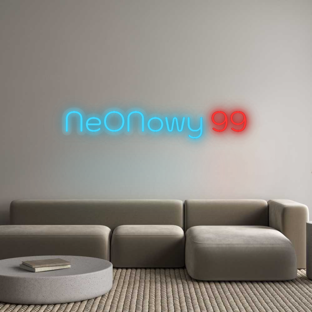 Personalizowany neon: NeONowy 99