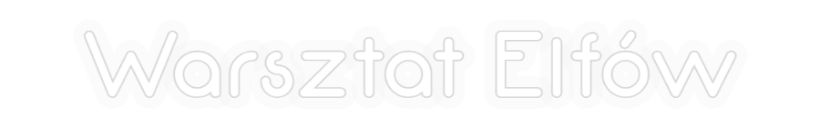 Personalizowany neon: Warsztat Elfów