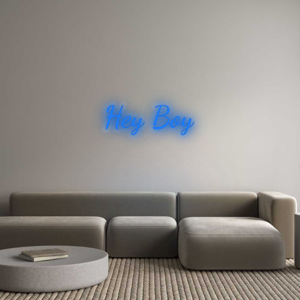 Personalizowany neon: Hey Boy