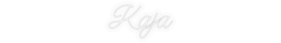 Personalizowany neon: Kaja