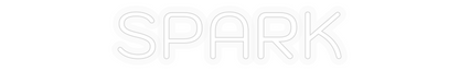 Personalizowany neon: SPARK