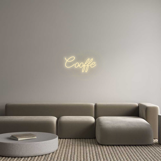 Personalizowany neon: Cooffe