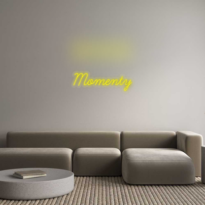 Personalizowany neon: Momenty
