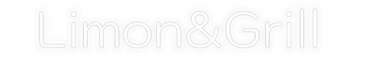 Personalizowany neon: Limon&Grill