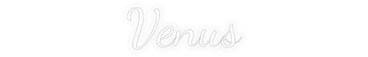 Personalizowany neon: Venus