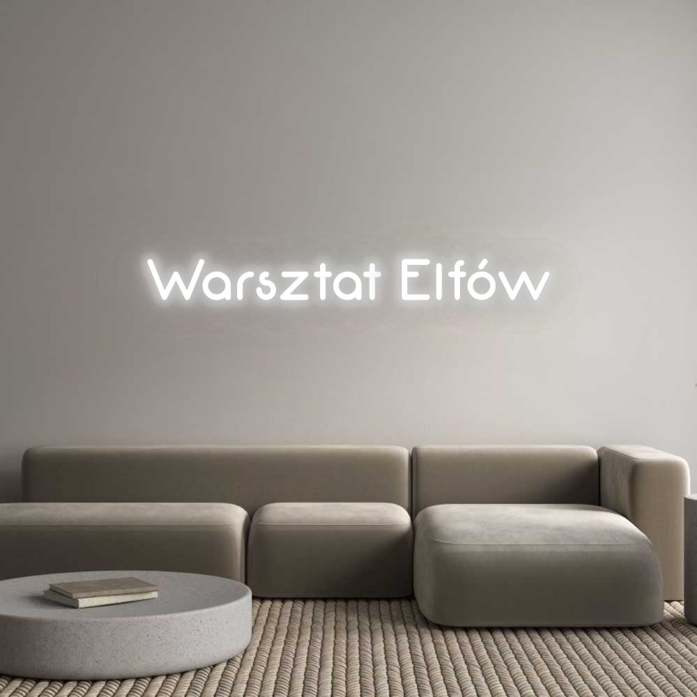 Personalizowany neon: Warsztat Elfów