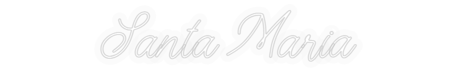 Personalizowany neon: Santa Maria