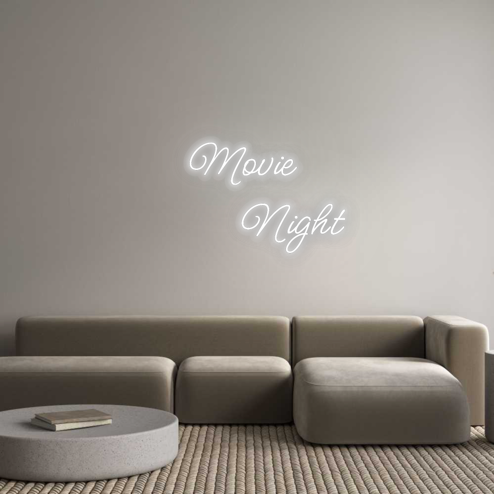 Personalizowany neon: Movie 
     ...