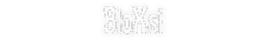 Personalizowany neon:  BloXsi