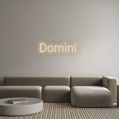 Personalizowany neon: Domini