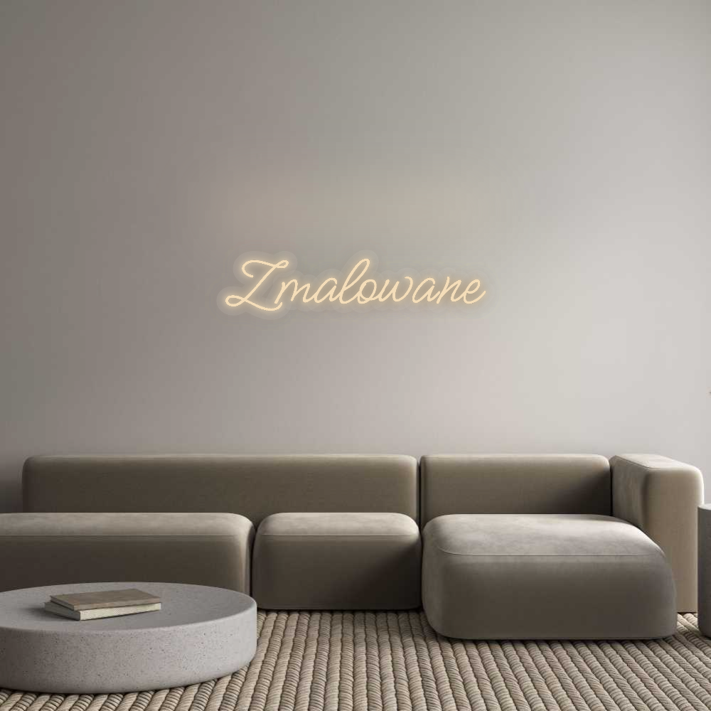 Personalizowany neon: Zmalowane