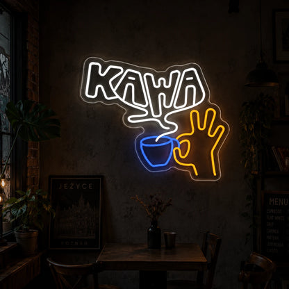 Neon Kawa z Pary