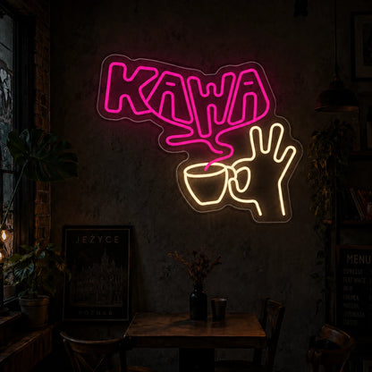 Neon Kawa z Pary