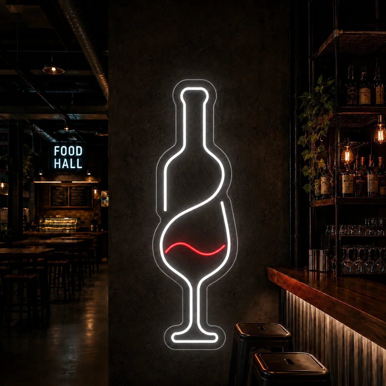 Neon Wino Artystyczny