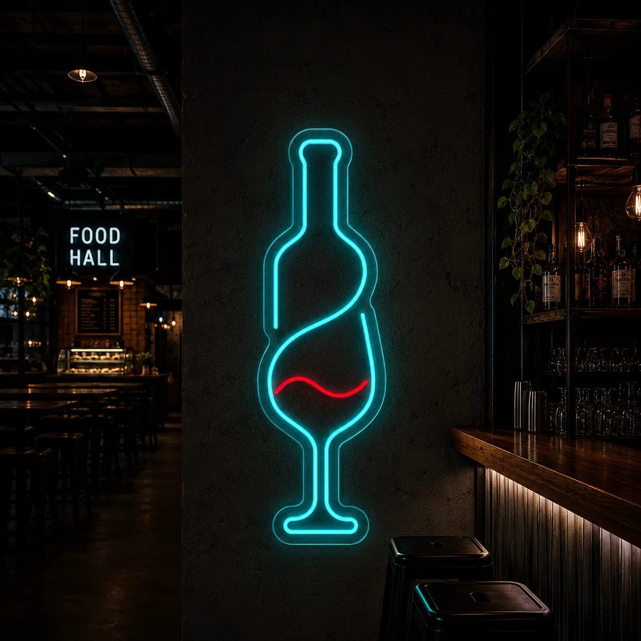 Neon Wino Artystyczny