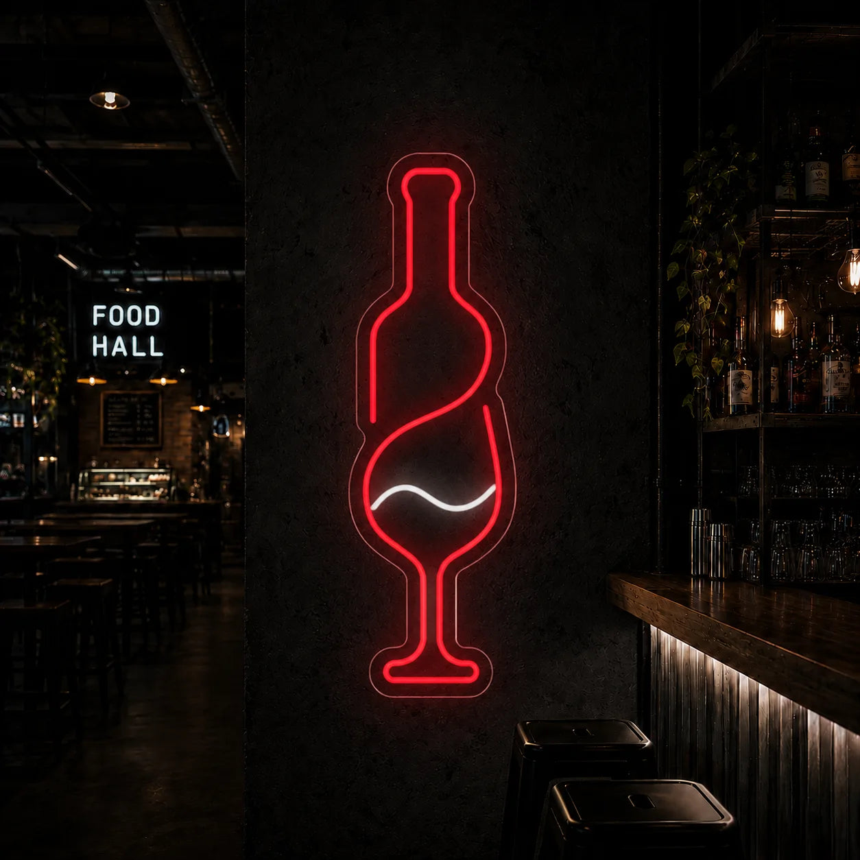 Neon Wino Artystyczny
