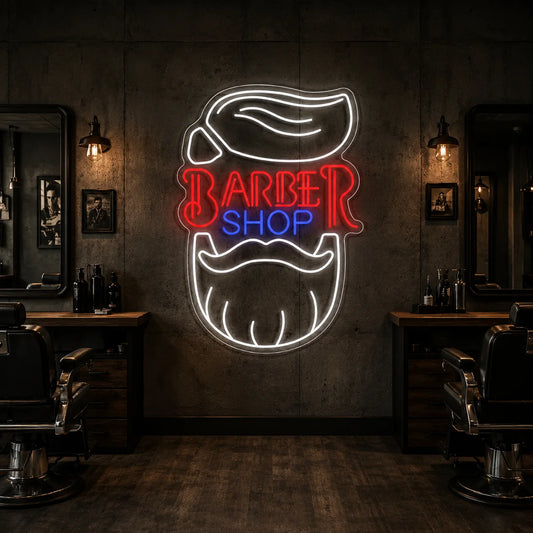 Neon Barber Shop