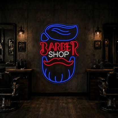 Neon Barber Shop
