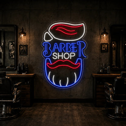 Neon Barber Shop