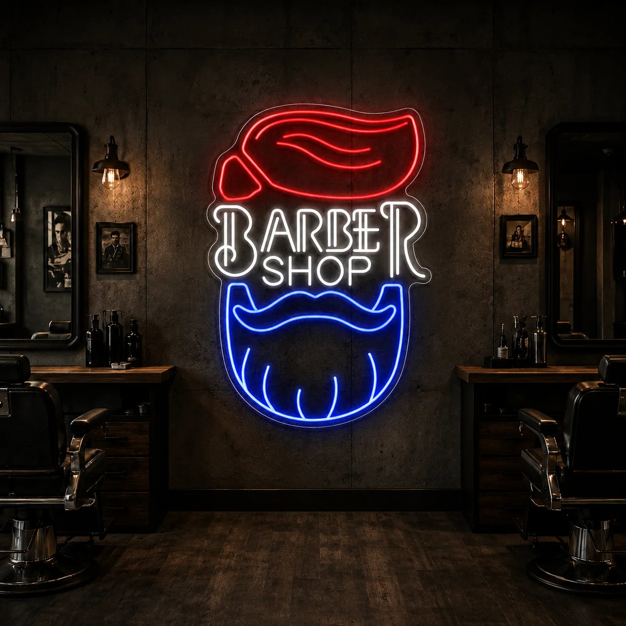 Neon Barber Shop