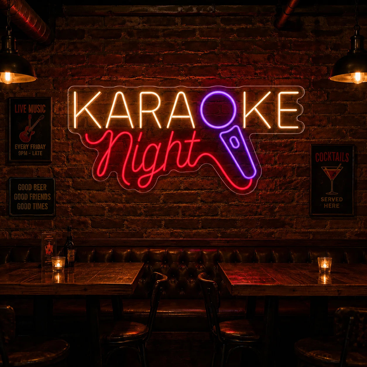 Neon Karaoke Night
