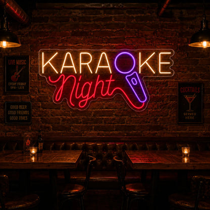 Neon Karaoke Night