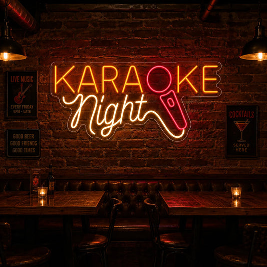 Neon Karaoke Night