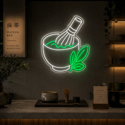 Neon Matcha Chawan