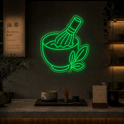 Neon Matcha Chawan