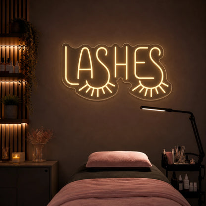 Neon "Lashes"