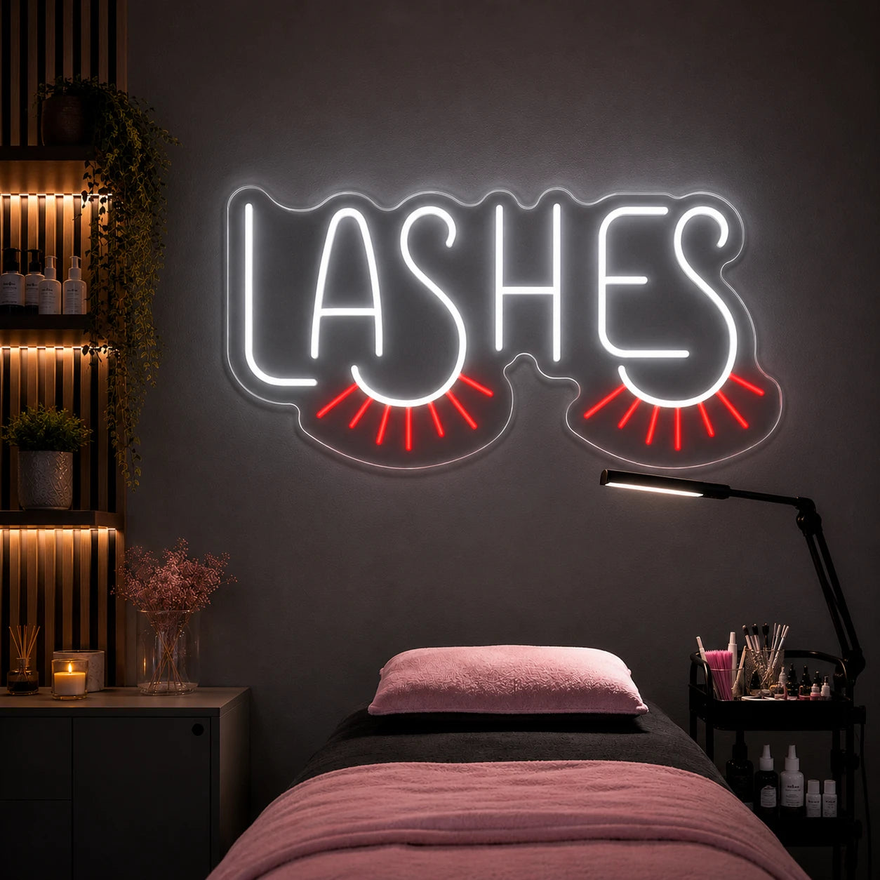Neon "Lashes"