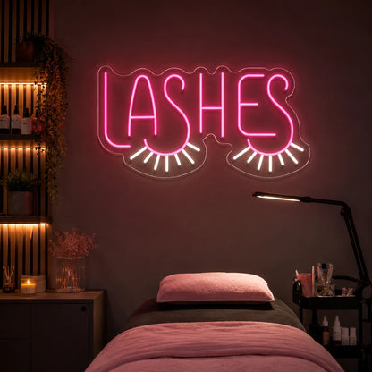 Neon "Lashes"