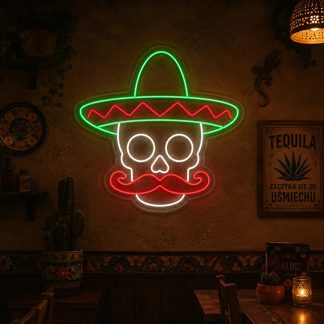 Neon Calavera