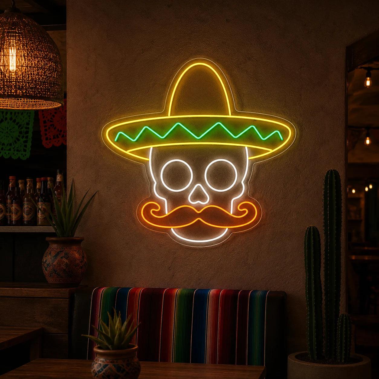 Neon Calavera
